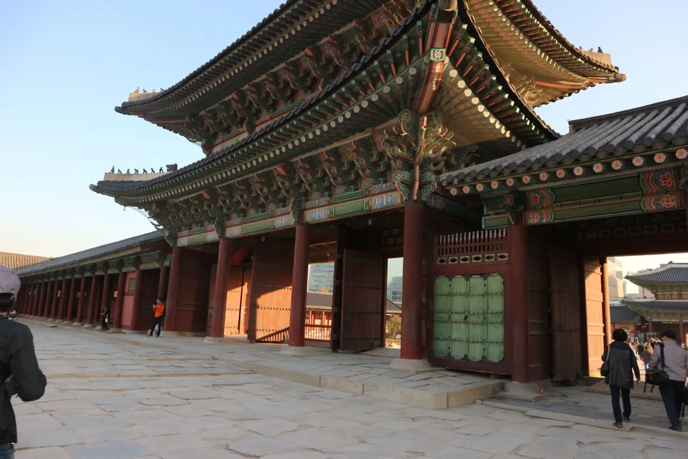A royal palace gate in Seoul
